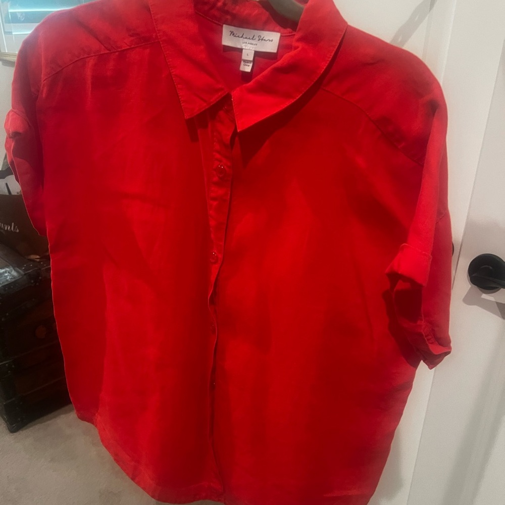Michael Stars linen blouse